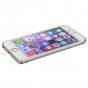 Бампер металлический iBacks Arc-shaped Damascus Aluminium Bumper for iPhone 6 (4.7) - gold edge (ip60011) Silver Серебро