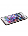 Бампер металлический iBacks Arc-shaped Damascus Aluminium Bumper for iPhone 6 (4.7) - gold edge (ip60012) Black Черный