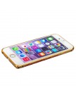 Бампер металлический iBacks Colorful Arc-shaped Flame Aluminium Bumper for iPhone 6 (4.7) - gold edge (ip60016) Gold Золото