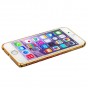 Бампер металлический iBacks Colorful Arc-shaped Flame Aluminium Bumper for iPhone 6 (4.7) - gold edge (ip60016) Gold Золото
