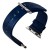 Ремешок кожаный G-Case для Apple Watch 38мм (классическая пряжка) Blue - Синий