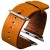 Ремешок кожаный G-Case для Apple Watch 42мм (классическая пряжка) Brown - Коричневый
