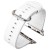 Ремешок кожаный COTEetCI для Apple Watch 38мм (классическая пряжка) White - Белый
