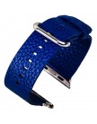 Ремешок кожаный COTEetCI для Apple Watch 42мм (классическая пряжка) Blue - Синий