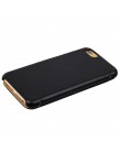 Чехол-книжка кожаный i-Carer для iPhone 6 | 6S (4.7) luxury series side-open (RIP601bl) черный