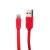 USB дата-кабель Hoco URL10 для Apple LIGHTNING плоский (1.2 м) Red - Красный