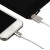 USBµ дата-кабель Hoco Quick Charge & Data URL16 для Apple LIGHTNING (1.2 м) Серебро в оплетке