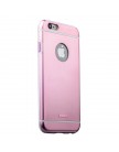 Накладка металлическая iBacks Armour Aluminum Case for iPhone 6 (4.7) - Essence (ip60109) Pink Розовый