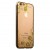 Накладка KAVARO для iPhone 6 (4.7) пластик со стразами Swarovski 29H золотистый (желтые цветы)