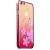 Чехол-накладка KINGXBAR для iPhone 6 (4.7) пластик со стразами Swarovski 50H розовый (Цветы)