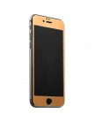 Стекло защитное&накладка пластиковая iBacks Full Screen Tempered Glass для iPhone 6 (4.7) - (ip60181) Champagne Gold Золотистое