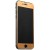 Стекло защитное&накладка пластиковая iBacks Full Screen Tempered Glass для iPhone 6 (4.7) - (ip60181) Champagne Gold Золотистое