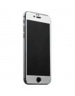 Стекло защитное&накладка пластиковая iBacks Full Screen Tempered Glass для iPhone 6 (4.7) - (ip60182) Silver Серебристое