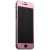 Стекло защитное&накладка пластиковая iBacks Full Screen Tempered Glass для iPhone 6 (4.7) - (ip60184) Pink Розовое
