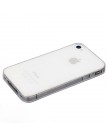 Чехол силиконовый для iPhone 4 | 4S супертонкий прозрачный