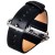 Ремешок кожаный iBacks Premium Leather Watchband для Apple Watch 42мм (классическая пряжка) - (ip60179) Black - Черный