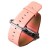 Ремешок кожаный iBacks Premium Leather Watchband для Apple Watch 42мм (классическая пряжка) - (ip60180) Pink - Розовый