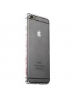 Бампер металлический iBacks Colorful Arc-shaped Flame Aluminium Bumper для iPhone 6 Plus | 6S Plus - gold edge (ip60065) Silver