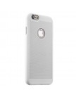 Накладка пластиковая ультра-тонкая Loopee для iPhone 6 | 6S (4.7) с перфорацией Белая