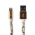 USB дата-кабель Hoco Skin Cable UPL13 для Apple LIGHTNING кожаный (1.0 м) Snake-Print