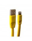 USB дата-кабель Remax Full Speed series для Apple LIGHTNING плоский (2.0 м) желтый
