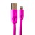 USB дата-кабель Remax Full Speed series для Apple LIGHTNING плоский (2.0 м) розовый