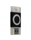 Флеш-накопитель iDiskk 001 с разъемом Lightning & USB 3.0 port для iOS, Mac/ PC 32 Gb Черный