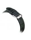 Ремешок кожаный iBacks Waxy Leather Watchband для Apple Watch 38мм (классическая пряжка) - (ip60341) Navy Blue