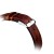 Ремешок кожаный iBacks Waxy Leather Watchband для Apple Watch 38мм (классическая пряжка) - (ip60343) Dark Coffee