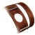 Ремешок кожаный i-Carer Classic Genuine Leather Quadri-Watchband Series для Apple Watch 38мм - (RIW111br) Темно коричневый
