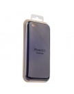 Чехол-накладка силиконовый Apple Silicone Case NEW для iPhone 6 | 6S (4.7) Тёмно-синий под оригинал