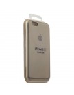 Чехол-накладка силиконовый Apple Silicone Case NEW для iPhone 6 | 6S (4.7) Бежевый под оригинал