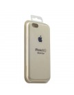 Чехол-накладка силиконовый Apple Silicone Case NEW для iPhone 6 | 6S (4.7) Мраморно-белый под оригинал