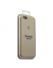 Чехол-накладка силиконовый Apple Silicone Case NEW для iPhone 6 | 6S (4.7) Белый под оригинал