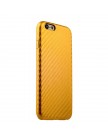 Накладка (карбон) ультра-тонкая для iPhone 6 | 6S (4.7) Золотистая