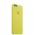 Чехол-накладка силиконовый Apple Silicone Case для iPhone 6 | 6S (4.7) Желтый под оригинал