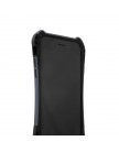 Накладка Caseology противоударная для iPhone 4 | 4S (вид 3) графитовый пластик (Серый Космос)-черный силикон