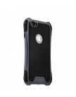 Накладка Caseology противоударная для iPhone 5 | 5S | SE (вид 3) графитовый пластик (Серый Космос)-черный силикон