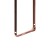 Бампер Fashion Case для iPhone 7 (4.7) металлический Розовое золото