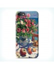 Чехол для Iphone 7 Натюрморт с розами и яблоками