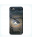 Чехол для Iphone 7 Облака и пейзаж в лунном свете