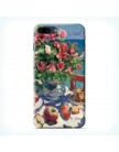 Чехол для Iphone 7 Plus Натюрморт с розами и яблоками