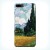 Чехол для Iphone 7 Plus Пшеничное поле с кипарисами