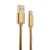 USB дата-кабель COTEetCI M20 NYLON series Type-C Cable CS2128-2M-GD (2.0m) Золотистый