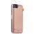 Аккумулятор-чехол внешний Meliid Plaid Power Bank Case D713 для Apple iPhone 7 | 8 (4.7) 5500 mAh с магнитом розовое золото