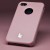 Накладка Jisoncase для iPhone 4 | 4S натуральная кожа светло-розовая JS-ID-005