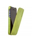 Чехол Borofone для iPhone 5 - Borofone General flip Leather Case Green