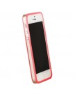Бампер GRIFFIN для iPhone 5 розовый с прозрачной полосой