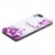 Чехол Sotomore Цветы фиолетовые на белом фоне для iPhone 5