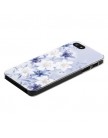 Чехол Sotomore Цветы белые на голубом фоне для iPhone 5